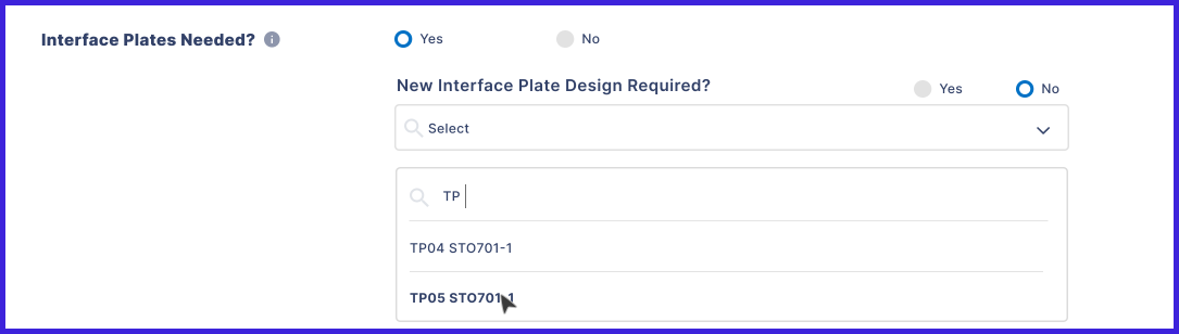 Interface Plates Needed?