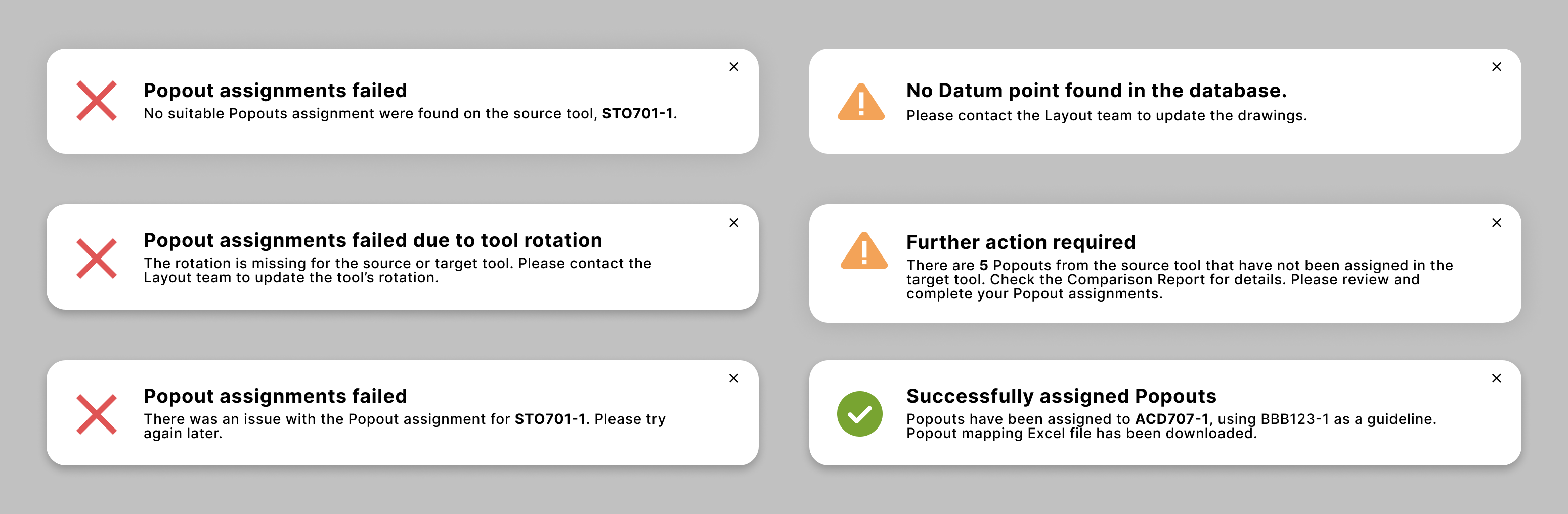 Smart Copy Toast Notifications